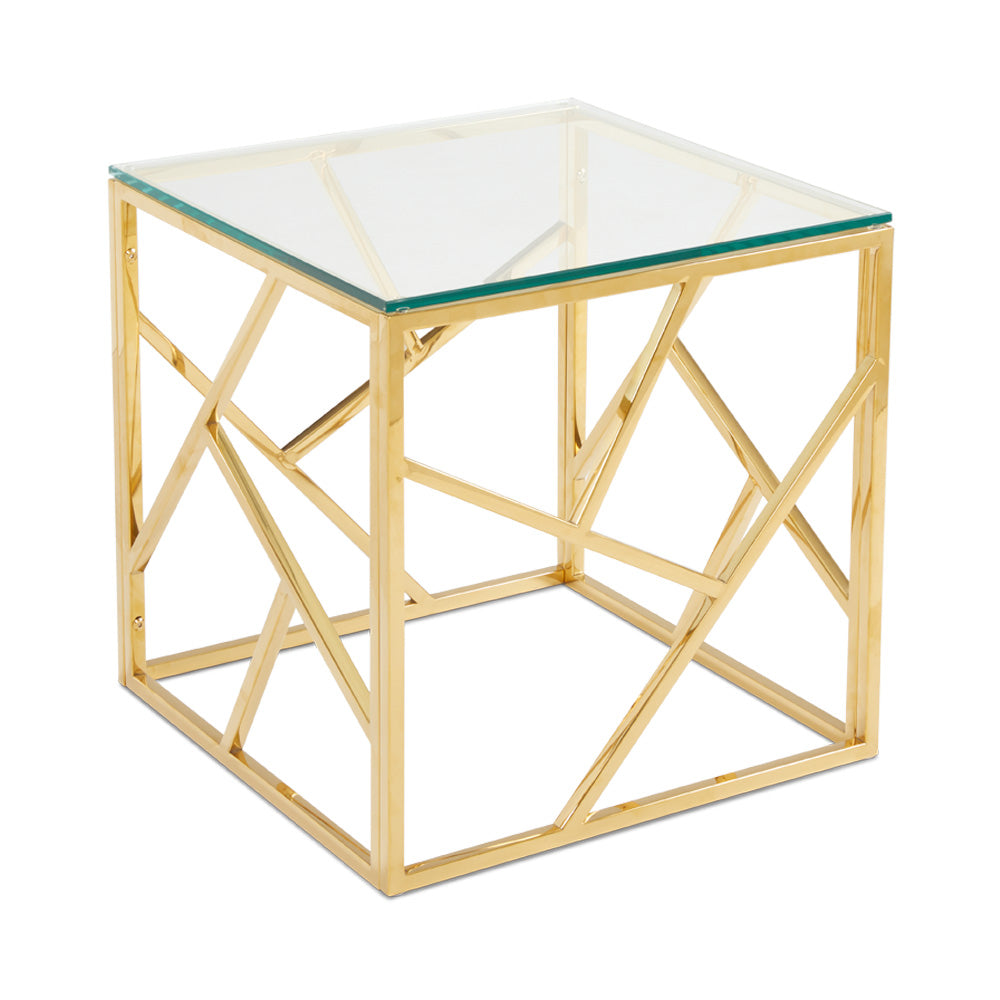 CAROLE GOLD End Table - versatile tables for living rooms and entryways | Image 2 | InSTYLE Home & Rugs