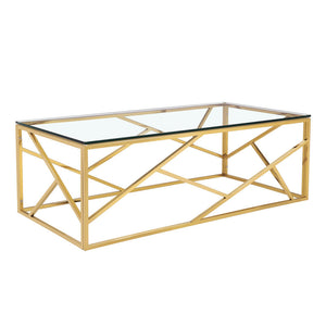 CAROLE GOLD Coffee Table B (Golden) - modern design for any room | Image 2 | InSTYLE Home & Rugs