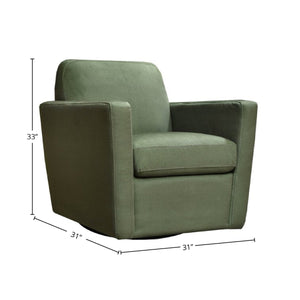 Cooper Swivel Club Chair - variety of styles from classic to contemporary | Image 3 | InSTYLE Home & Rugs