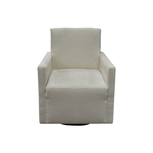 Riley Swivel Club Chair - durable construction for long-lasting use | Image 6 | InSTYLE Home & Rugs