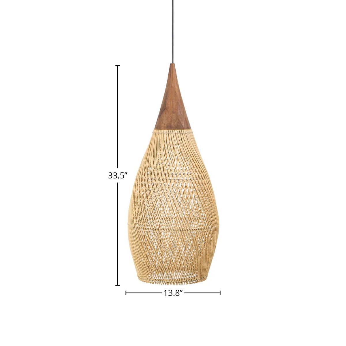 D-Bodhi Horn Pendant Large - wide variety of lighting fixtures for every room | Image 2 | InSTYLE Home & Rugs