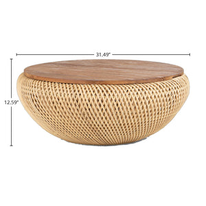 D-Bodhi Wave Coffee Table - functional centerpieces for homes | Image 9 | InSTYLE Home & Rugs