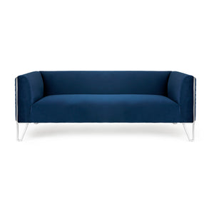 TRURO SOFA Ink Blue Velvet | InSTYLE Home & Rugs