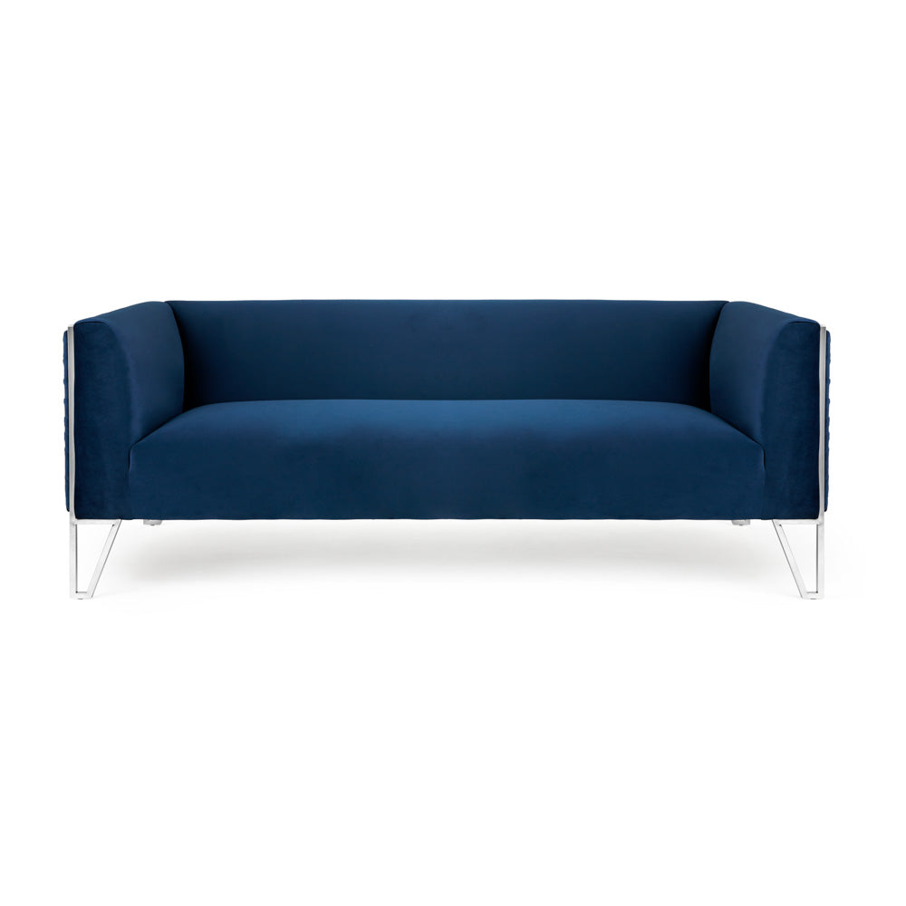 TRURO SOFA GY-SF-8575 Ink Blue Velvet color - comfortable sofa for modern living | Image 2 | InSTYLE Home & Rugs