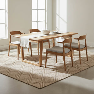 Elixir Dining Table - elegant seating for dining areas | Image 2 | InSTYLE Home & Rugs
