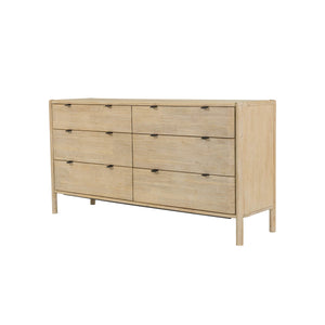 Exposure 6 Drawer Dresser - stylish dresser with modern flair | Image 1 | InSTYLE Home & Rugs
