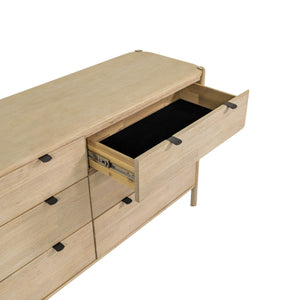Exposure 6 Drawer Dresser - stylish dresser with modern flair | Image 7 | InSTYLE Home & Rugs