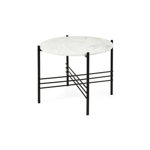EDITH Coffee Table Condo size Marble Top Black Steel base - functional centerpieces for homes | Image 1 | InSTYLE Home & Rugs