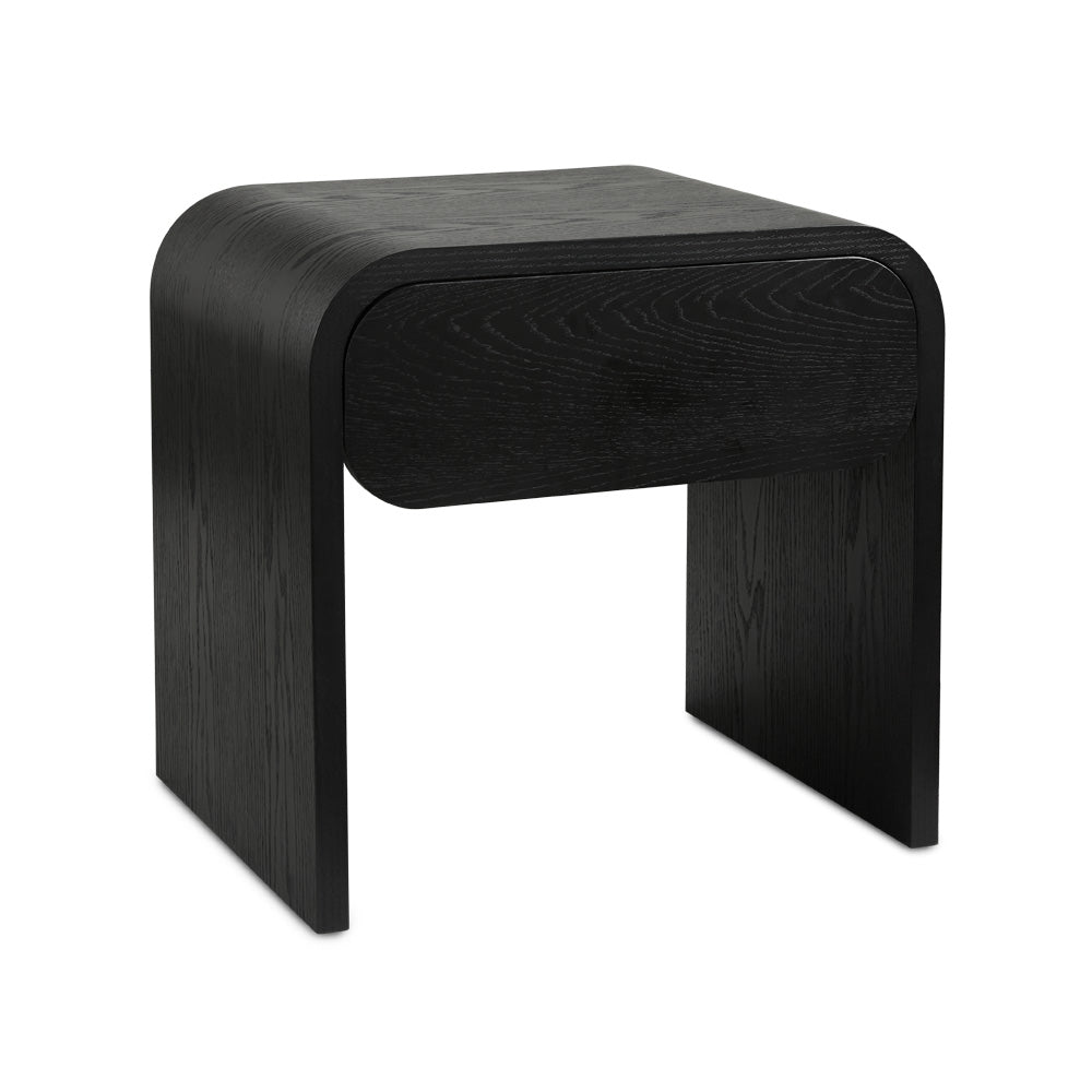 ELVIS NIGHT STAND GY-NS-019 Black oak veneer - functional nightstands for bedrooms | Image 1 | InSTYLE Home & Rugs