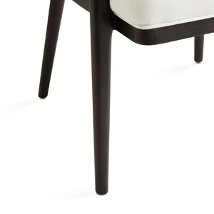 ERICA Dining Chair Walnut Finish - elegant seating for dining areas | Image 8 | InSTYLE Home & Rugs