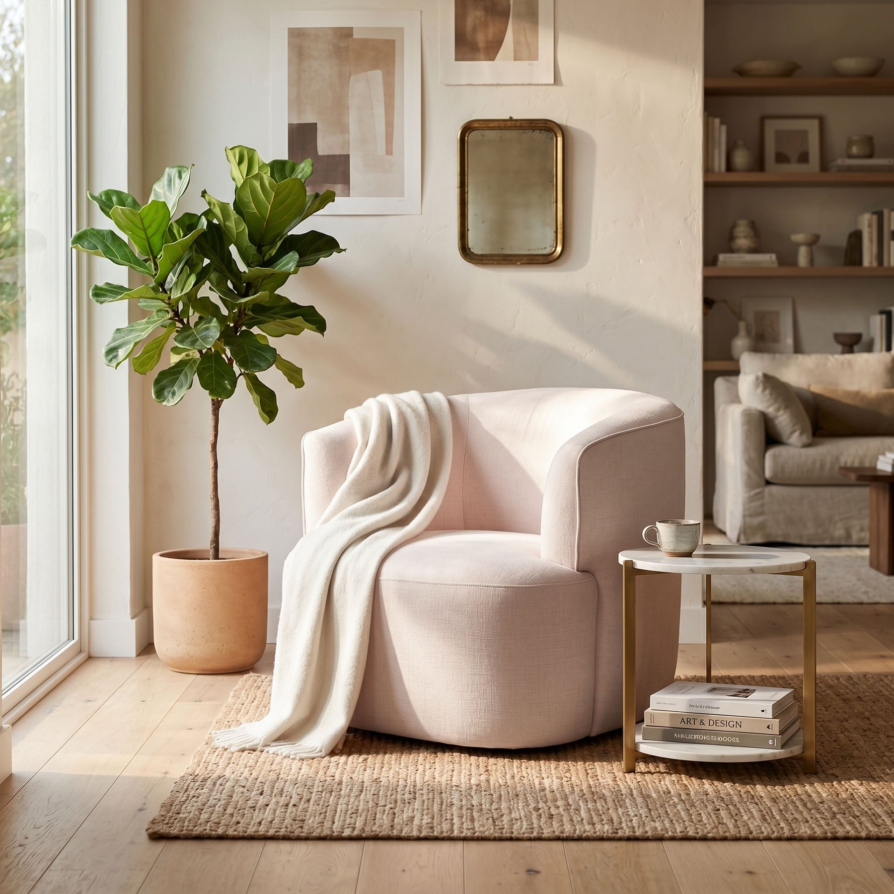 Fireside Swivel Club Chair - durable construction for long-lasting use | Image 2 | InSTYLE Home & Rugs