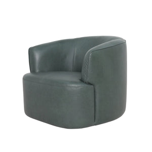 Fireside Swivel Club Chair - comfortable seating for dining and office spaces | Image 1 | InSTYLE Home & Rugs