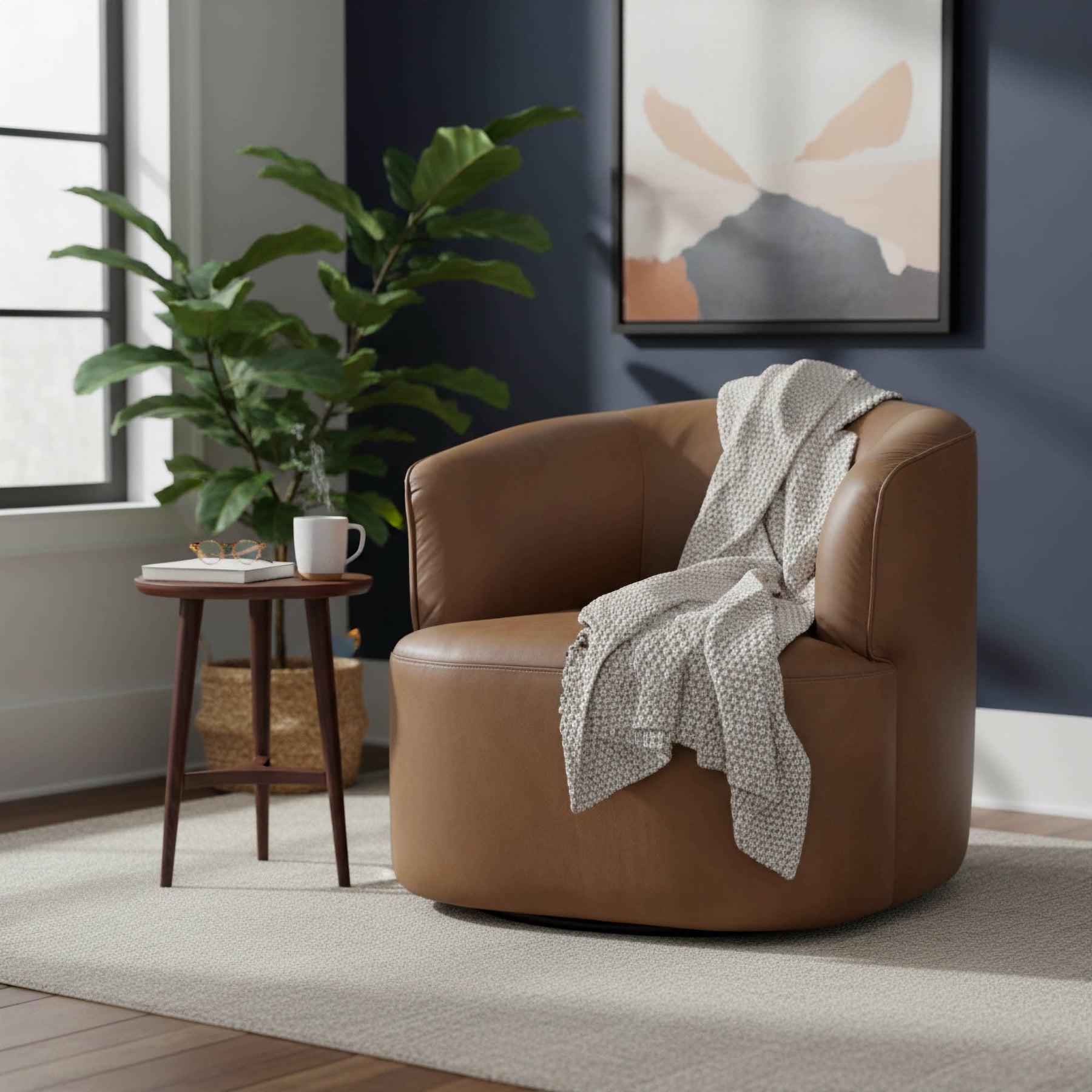 Fireside Swivel Club Chair - variety of styles from classic to contemporary | Image 2 | InSTYLE Home & Rugs