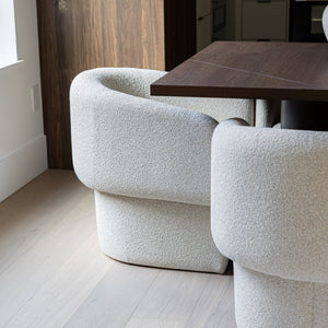 Fleur Chair — Curved Upholstered Lounge Chair - curved upholstered lounge chair with a flowing silhouette | Image 7 | InSTYLE Home & Rugs