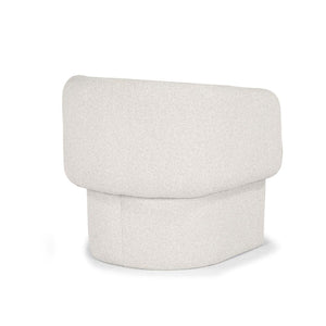 Fleur Chair — Curved Upholstered Lounge Chair - curved upholstered lounge chair with a flowing silhouette | Image 17 | InSTYLE Home & Rugs