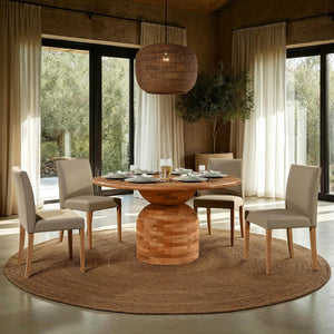 Form Round Dining Table - elegant seating for dining areas | Image 6 | InSTYLE Home & Rugs