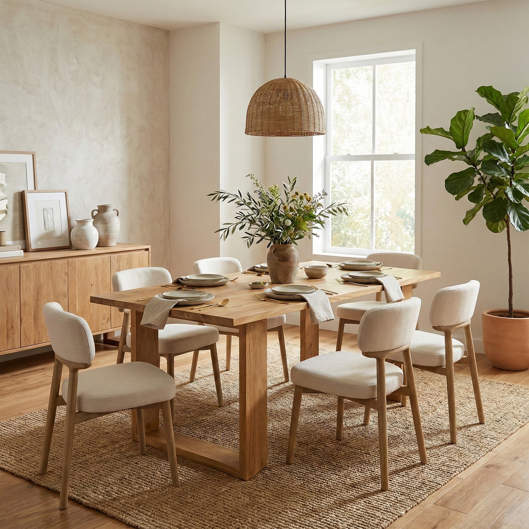 Lucas Dining Table - stylish dining table for gatherings | Image 2 | InSTYLE Home & Rugs