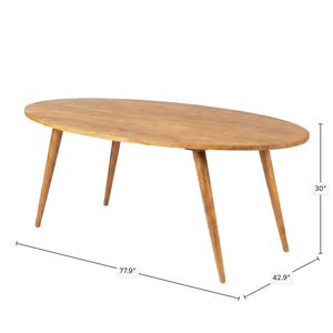 Oval Dining Table - perfect for family meals | Image 3 | InSTYLE Home & Rugs