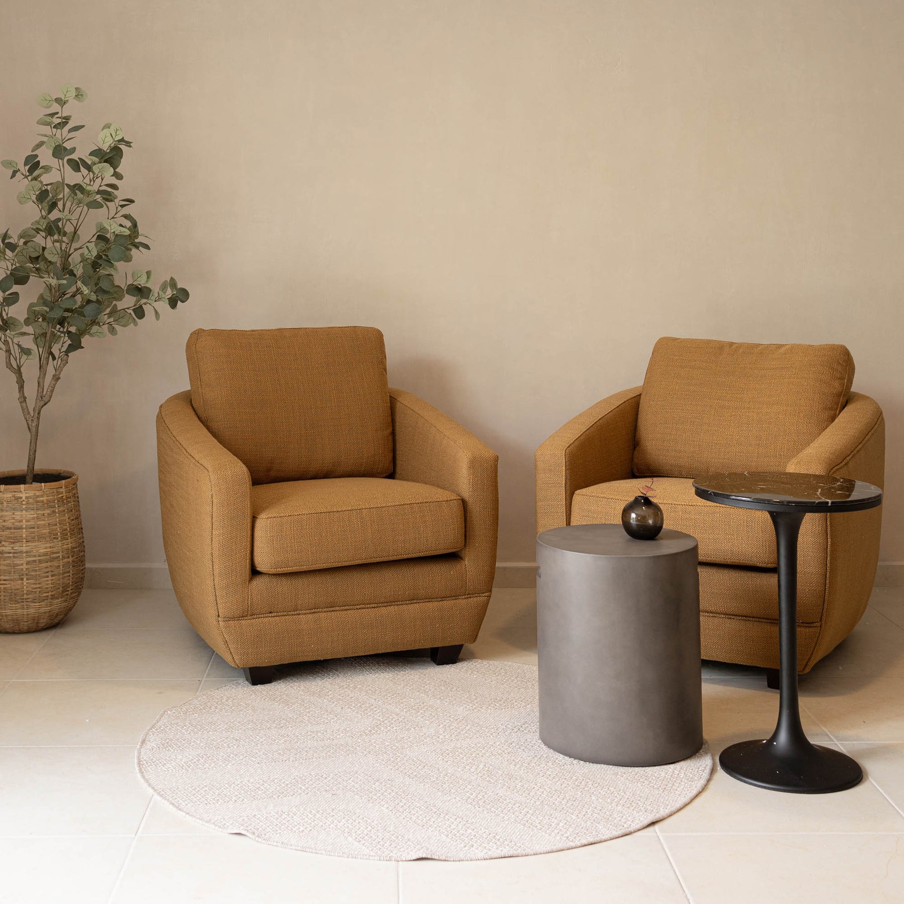 Baltimo Club Chair - durable construction for long-lasting use | Image 2 | InSTYLE Home & Rugs