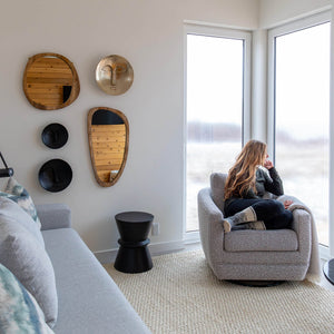 Baltimo Swivel Glider - durable construction for long-lasting use | Image 2 | InSTYLE Home & Rugs