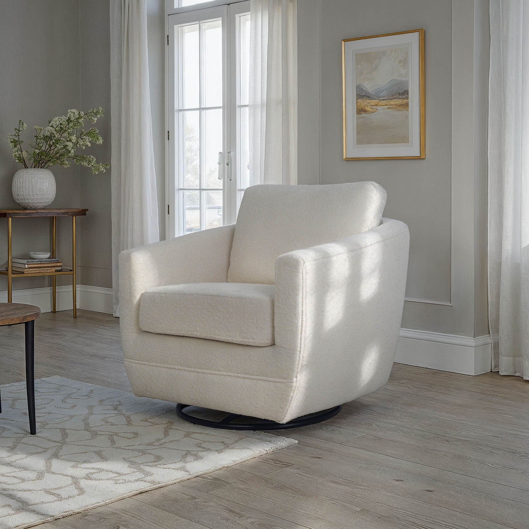 Baltimo Swivel Glider - | Image 2 | InSTYLE Home & Rugs