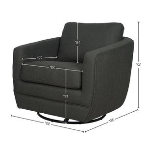 Baltimo Swivel Glider - | Image 3 | InSTYLE Home & Rugs