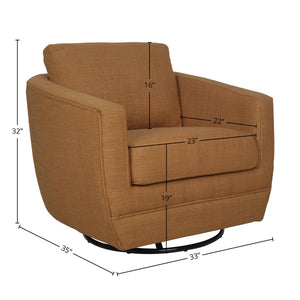 Baltimo Swivel Glider - variety of styles from classic to contemporary | Image 3 | InSTYLE Home & Rugs