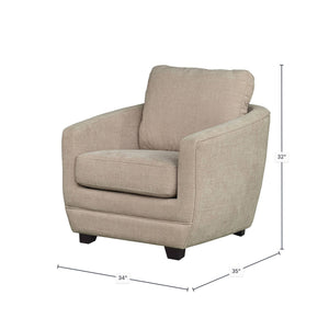 Baltimo Club Chair - comfortable seating for dining and office spaces | Image 3 | InSTYLE Home & Rugs
