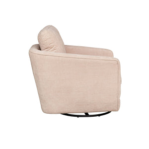 Baltimo Swivel Glider - modern accent armchair for stylish interiors | Image 5 | InSTYLE Home & Rugs