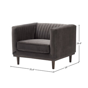Sage Club Chair - durable construction for long-lasting use | Image 2 | InSTYLE Home & Rugs