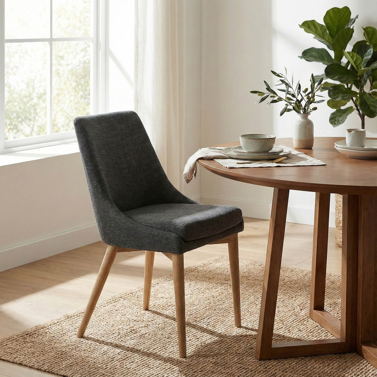 Fritz Side Dining Chair - elegant seating for dining areas | Image 2 | InSTYLE Home & Rugs