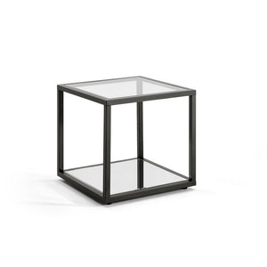 CASPIAN Black End Table GY-ET-8206BKBLACK METAL - versatile tables for living rooms and entryways | Image 1 | InSTYLE Home & Rugs