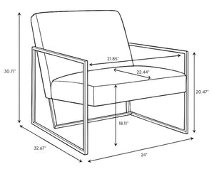 Ferris Condo Size Chair - comfortable seating for dining and office spaces | Image 13 | InSTYLE Home & Rugs
