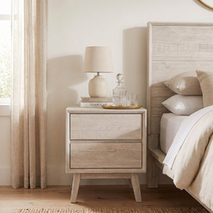 Gia 2 Drawer Nightstand - modern storage for your bedside | Image 2 | InSTYLE Home & Rugs