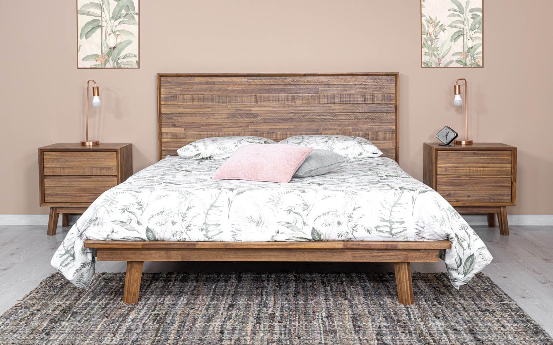 Gia 2 Drawer Nightstand - compact nightstand with style | Image 2 | InSTYLE Home & Rugs