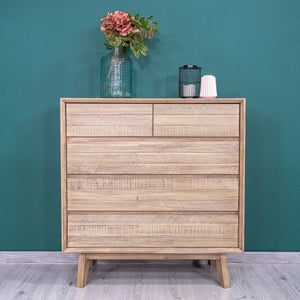 Gia 5 Drawer Chest - durable drawer with smooth glide mechanism for daily use | Image 18 | InSTYLE Home & Rugs