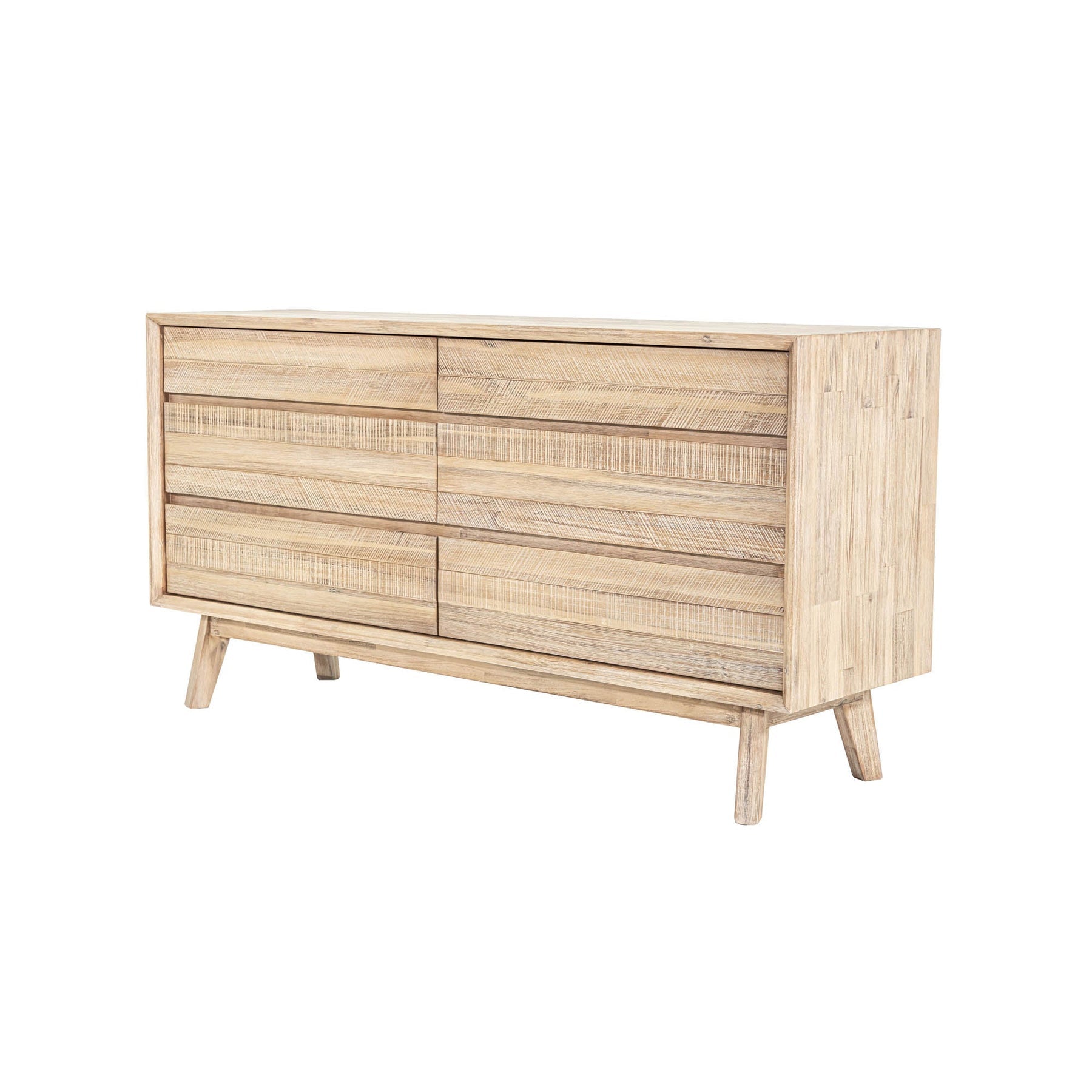 Gia 6 Drawer Dresser - sleek storage solutions for bedrooms | Image 1 | InSTYLE Home & Rugs