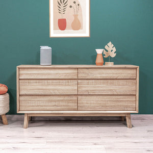 Gia 6 Drawer Dresser - sleek storage solutions for bedrooms | Image 15 | InSTYLE Home & Rugs