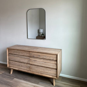 Gia 6 Drawer Dresser - sleek storage solutions for bedrooms | Image 2 | InSTYLE Home & Rugs