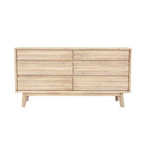 Gia 6 Drawer Dresser - sleek storage solutions for bedrooms | Image 5 | InSTYLE Home & Rugs