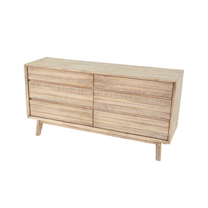 Gia 6 Drawer Dresser - sleek storage solutions for bedrooms | Image 9 | InSTYLE Home & Rugs