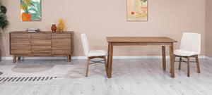 Gia Small Extension Dining Table w/ Butterfly System 55/71” - stylish chairs for any table | Image 22 | InSTYLE Home & Rugs