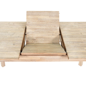 Gia Small Extension Dining Table w/ Butterfly System 55/71” - comfortable dining experience | Image 11 | InSTYLE Home & Rugs
