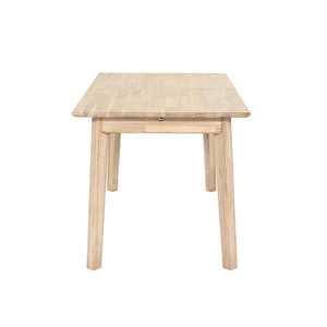 Gia Small Extension Dining Table w/ Butterfly System 55/71” - comfortable dining experience | Image 8 | InSTYLE Home & Rugs