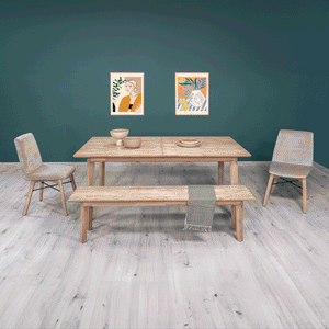 Gia Extension Dining Table 71/102" - elegant seating for dining areas | Image 26 | InSTYLE Home & Rugs