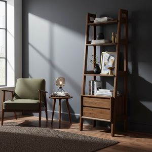 Gia Modular Bookcase - wooden bookcases with multiple shelves for ample storage | Image 2 | InSTYLE Home & Rugs