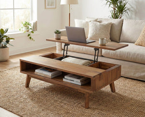 Gia Coffee Table w/ Lift Top - stylish tables for living rooms | Image 23 | InSTYLE Home & Rugs