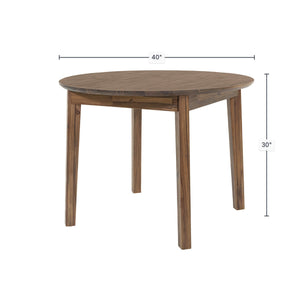 Gia Round Dining Table - elegant seating for dining areas | Image 3 | InSTYLE Home & Rugs