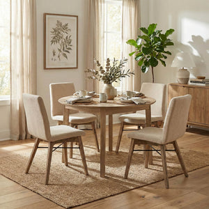 Gia Round Dining Table - comfortable dining experience | Image 9 | InSTYLE Home & Rugs