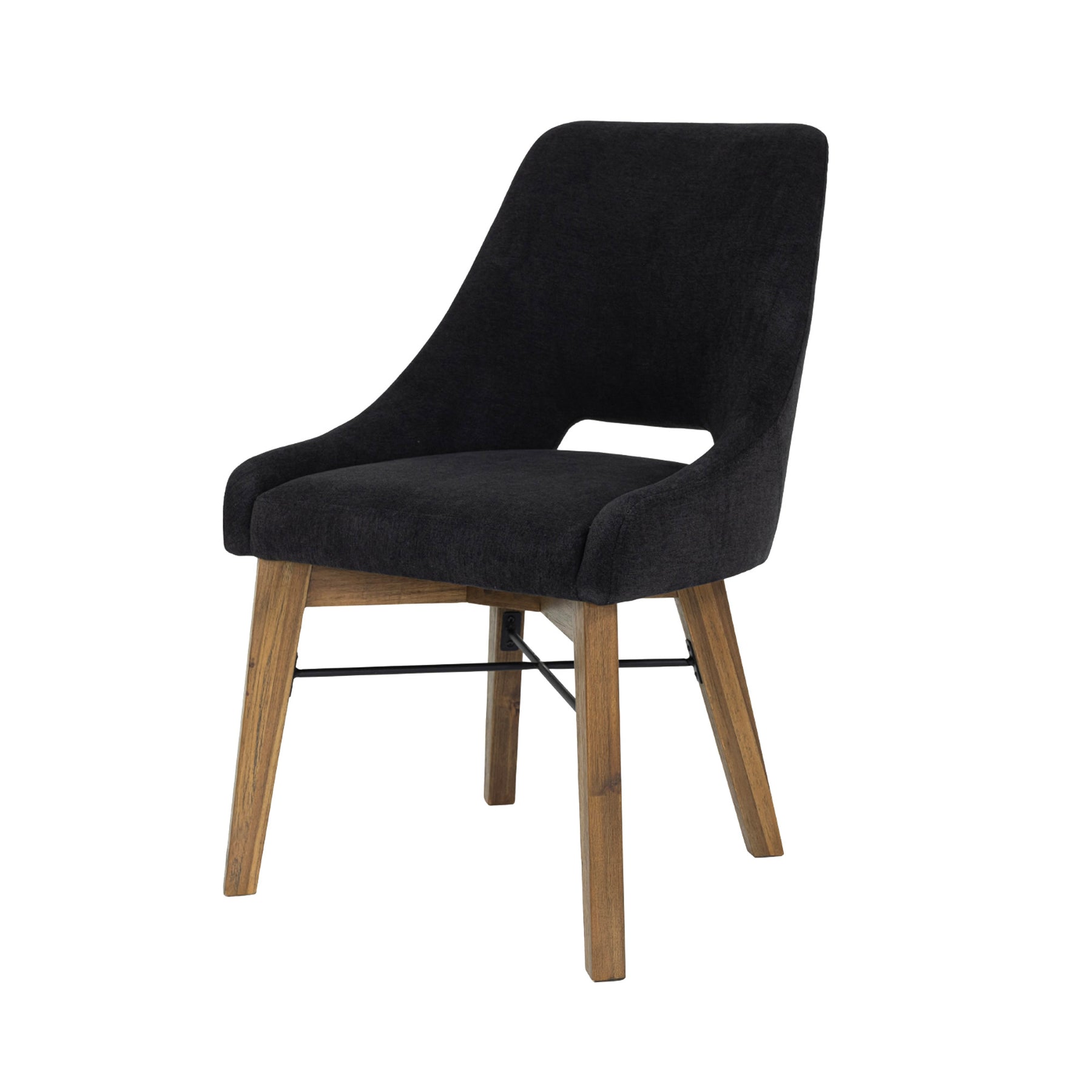 Gia Curved Dining Chair - comfortable dining experience | Image 1 | InSTYLE Home & Rugs